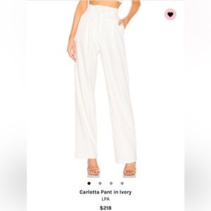 LPA Carlotta Pant in Ivory